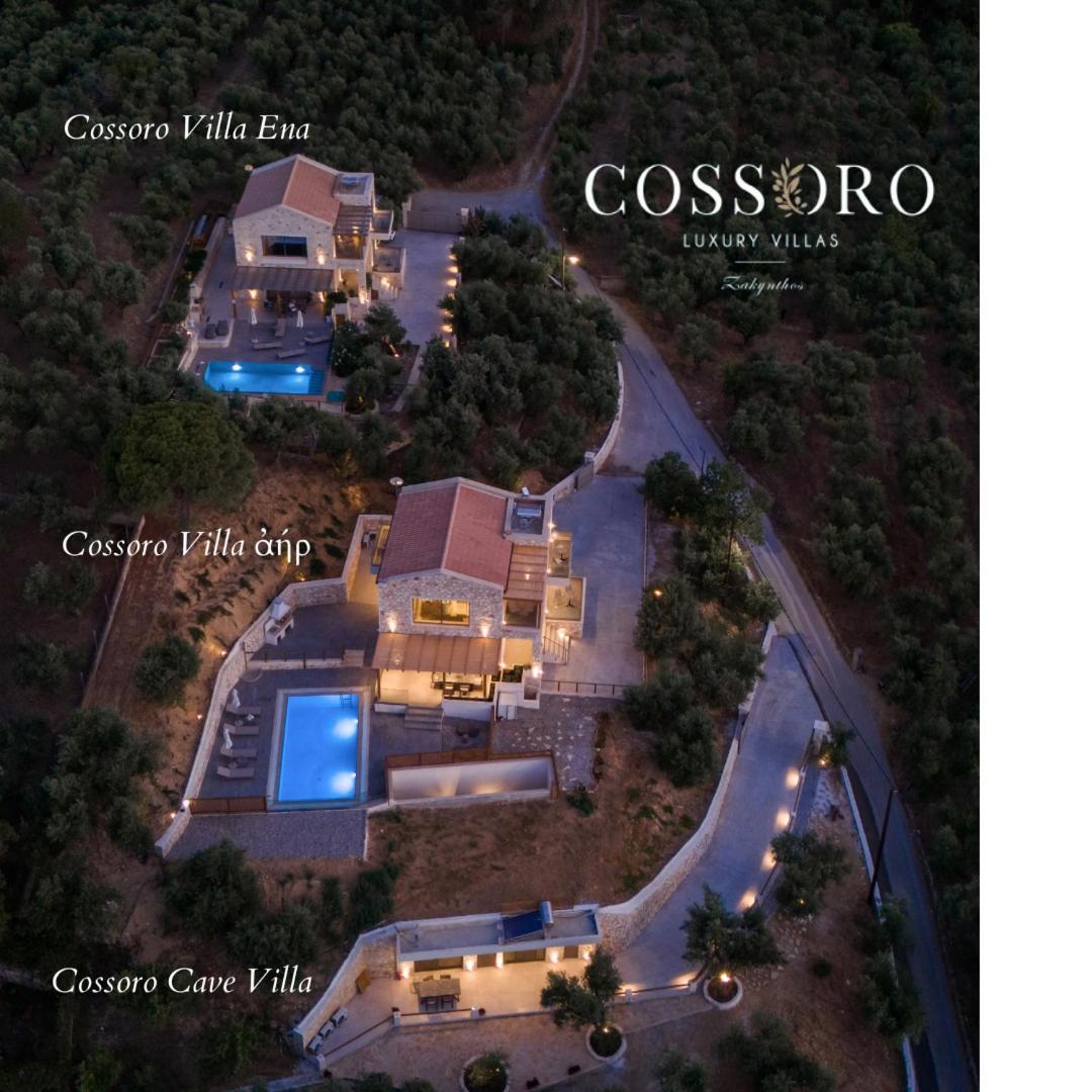 Cossoro Villas Zakynthos Xirokástellon Exterior foto